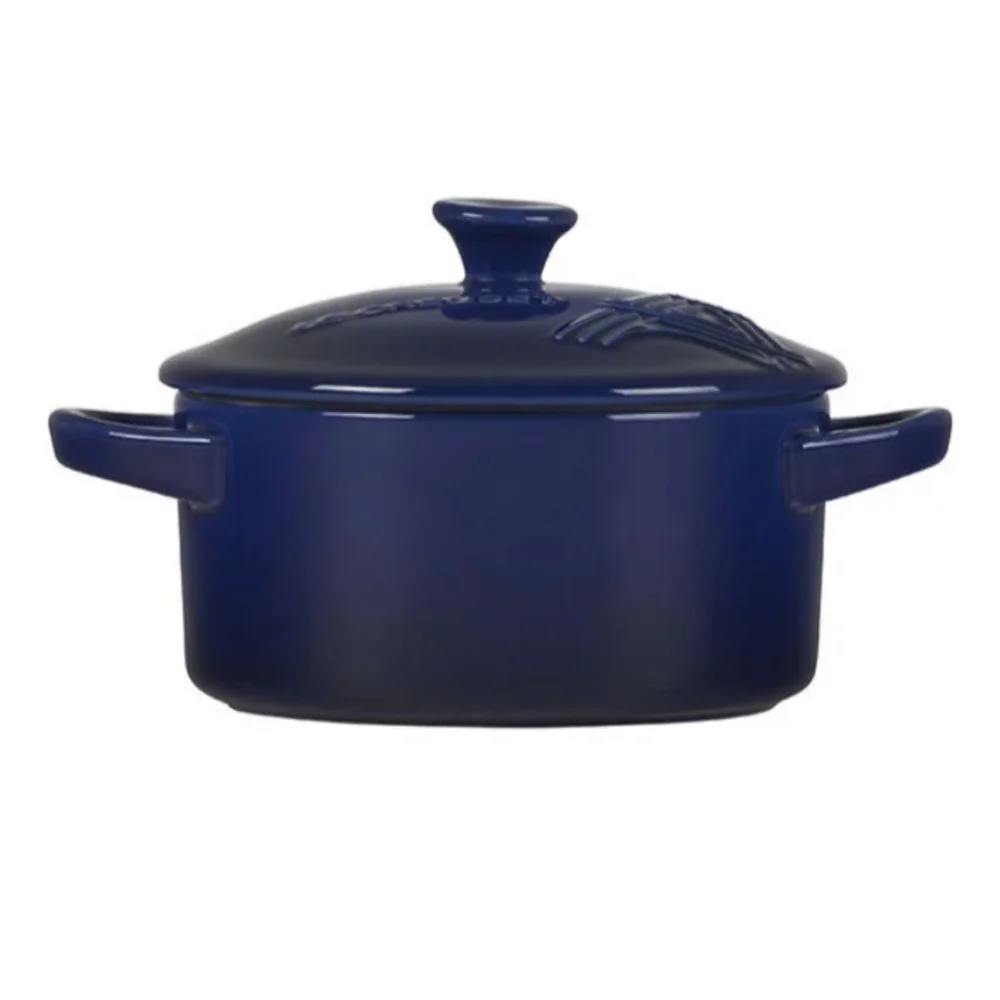Le Creuset Mini Indigo Blue Cocotte Duo